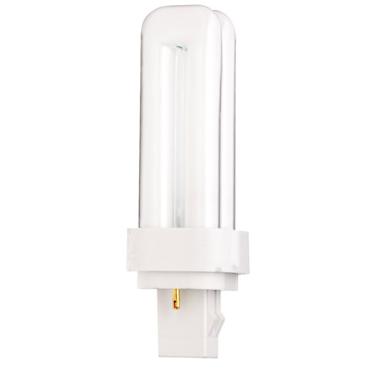 Satco S6720 13W Double Tube 2-Pin GX23-2 Plug-In base 4100K fluorescent bulb